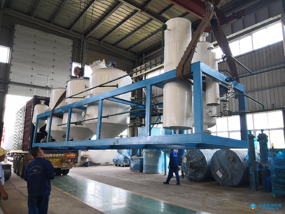 莫桑比克10T榨油、2T精煉機組項目