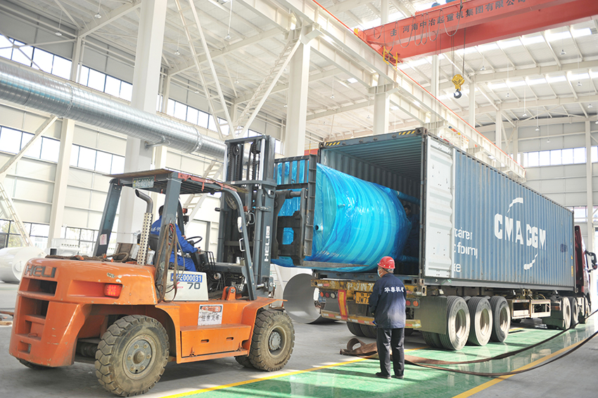 華泰智能裝備集團(tuán)100T/D棕櫚油、大豆油全連續(xù)精煉項(xiàng)目啟運(yùn)委內(nèi)瑞拉